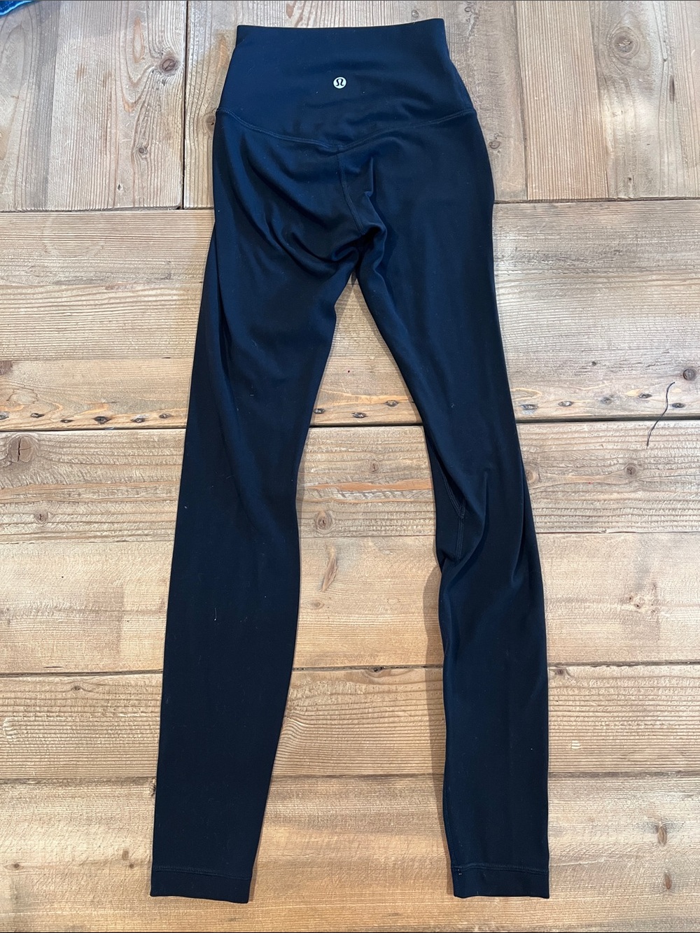 lululemon athletica Kids Black High-Waist Leggings size GIRLS 8/10